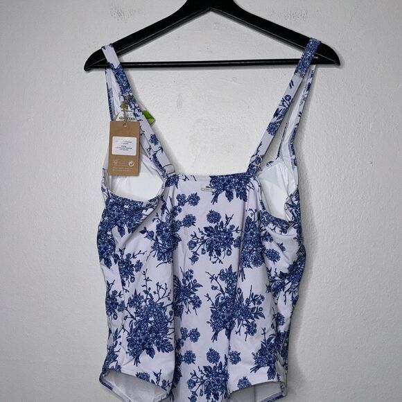 BERLOOK Floral Plus Size One-Piece Swimsuit Size 20 - Picture 10 of 13